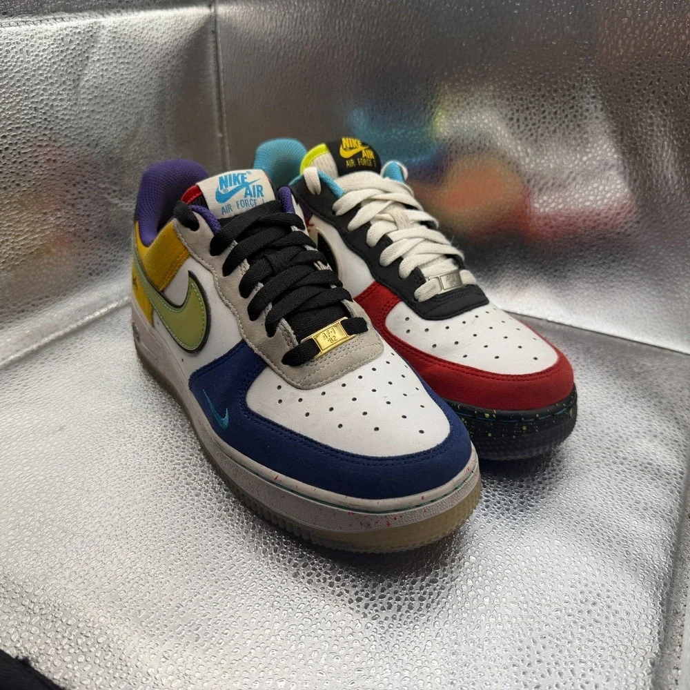 Size 6.5 Nike Air Force 1 Low What The LA Multicolor Mens‎ Sneakers CT1117-100